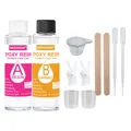 Kit résine époxy cristalline 7oz, mélange facile 1:1 pour bijoux – Couleur 7oz and tool