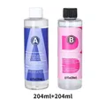 Kit résine époxy cristalline haute brillance pour bijoux – Couleur 204ml 204ml