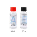 Kit résine époxy cristalline sans bulles anti-jaunissement – Couleur 50ml  50ml
