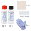 Kit résine époxy cristalline sans bulles anti-jaunissement – Couleur set 1