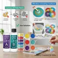 Kit résine époxy et 6 pigments pour bijoux et ongles – 5