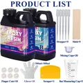 Kit résine époxy haute brillance 250 ml à 500 ml pour art et bijoux – 3