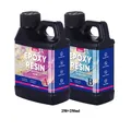 Kit résine époxy haute brillance 250 ml à 500 ml pour art et bijoux – Couleur 250ml 250ml