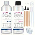 Kit résine époxy liquide 3.4 à 16oz pour bijoux – Couleur 1000g