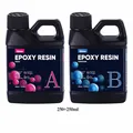 Kit résine époxy transparente 1:1 séchage rapide résistant chaleur – Couleur 250ml 250ml