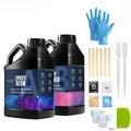 Kit résine époxy transparente 1000ml sans jaunissement – 1