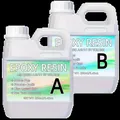 Kit résine époxy transparente 16,9 oz sans bulles pour débutants – Couleur 16.9oz