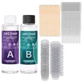 Kit résine époxy transparente 200 ml avec 40 outils pour bijoux – Couleur 200Ml-Tools 1set