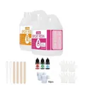 Kit résine époxy transparente 250 à 500 ml sans bulles – Couleur 250mlA 250mlB