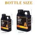 Kit résine époxy transparente 250 ml à 500 ml pour table et bijoux – 3