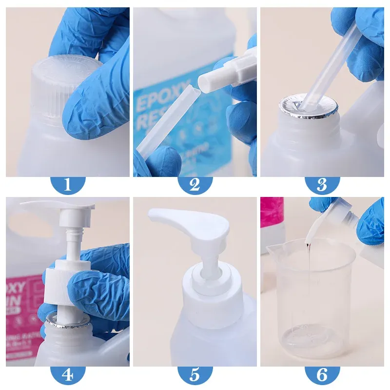 Kit résine époxy transparente anti-jaunissement auto-nivelante