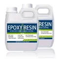 Kit résine époxy transparente auto-nivelante pour table et bijoux – Couleur 16.9oz