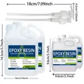 Kit résine époxy transparente auto-nivelante pour table et bijoux – 2