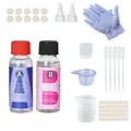 Kit résine époxy transparente haute brillance 50 à 100 g pour bijoux – 2