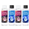 Kit résine époxy transparente pour moulage et revêtement – Couleur 400ml