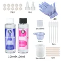 Kit résine haute brillance 1:1 pour art et bijoux DIY – Couleur Resin set2