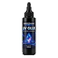 Kit résine UV 100ml avec lampe, adhésif dur à prise rapide – Couleur 100ml