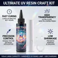 Kit résine UV 105 ml dure à durcissement rapide – 3