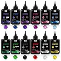 Kit résine UV 12 couleurs vibrantes inodore pour bijoux – 1