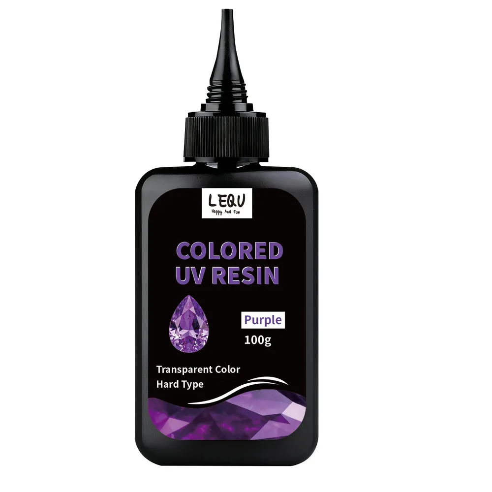 Kit résine UV 12 couleurs vibrantes inodore pour bijoux