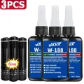 Kit résine UV 50 g x1 à x5 pour bijoux et collage verre – Couleur 50G-3Pcs