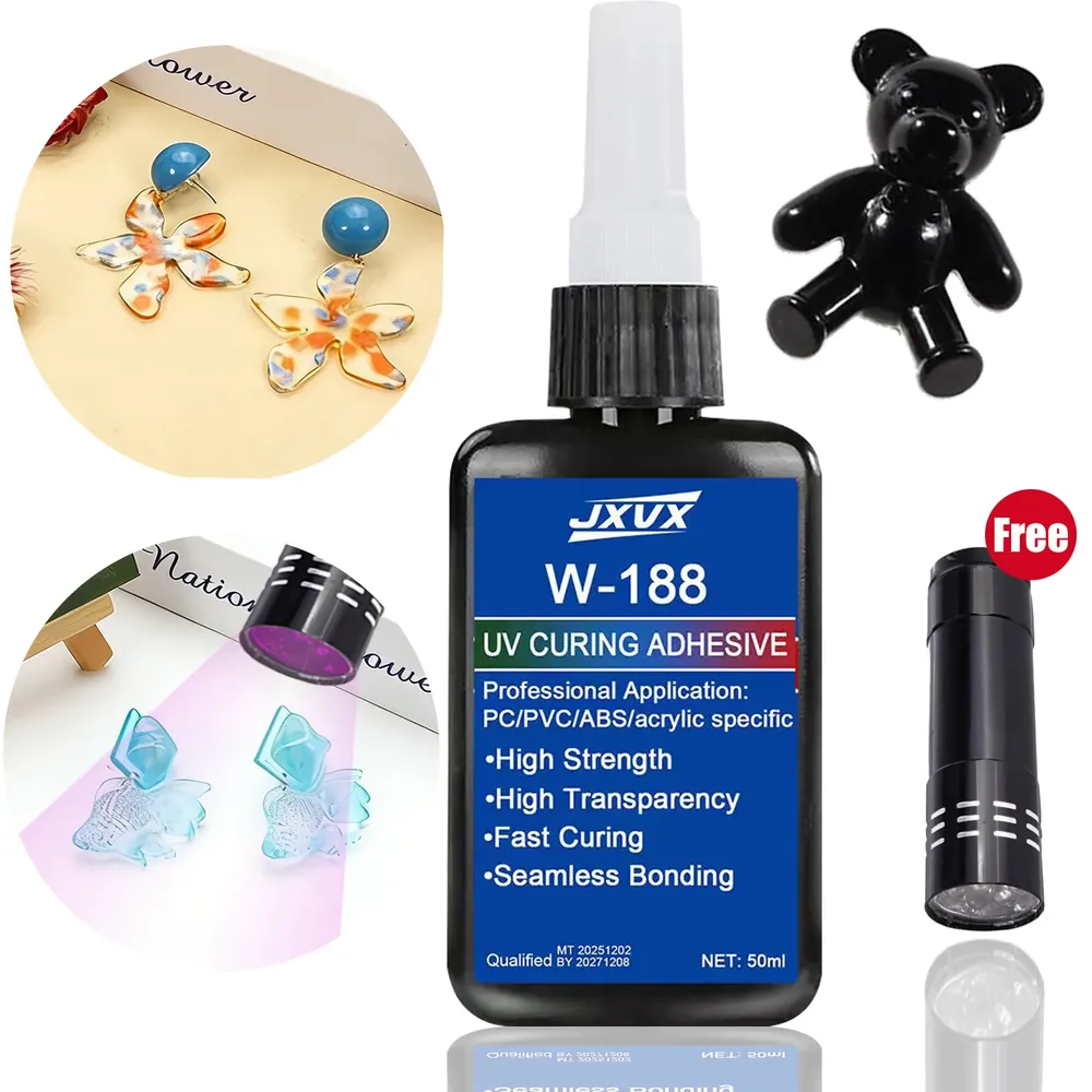 Kit résine UV 50 g x1 à x5 pour bijoux et collage verre