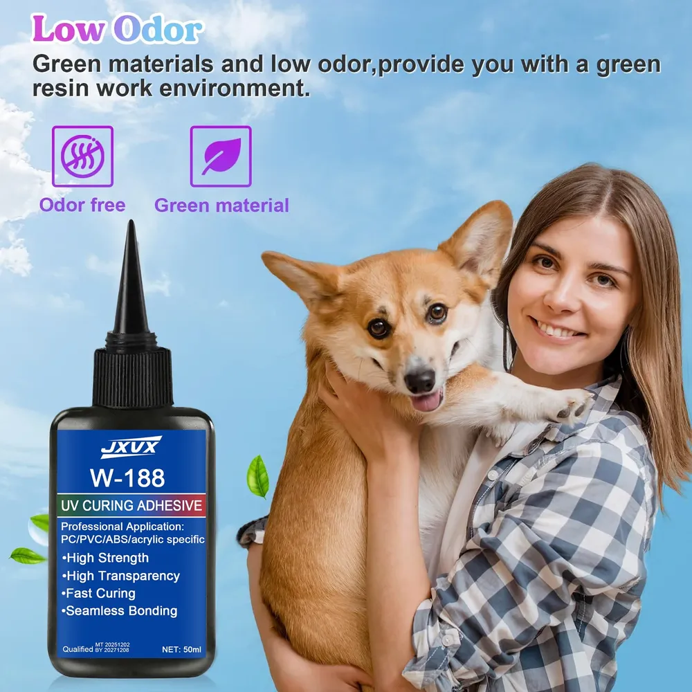 Kit résine UV 50 g x1 à x5 pour bijoux et collage verre