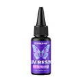 Kit résine UV 50 ml avec lampe rechargeable pour bijoux – Couleur 25ml