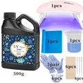 Kit résine UV 500 g à 1000 g faible odeur – Couleur 500g kit