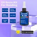 Kit résine UV 50g avec lampe, durcissement rapide 5 secondes – 2