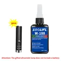 Kit résine UV 50g avec lampe, durcissement rapide 5 secondes – Couleur 50g-188-1pc