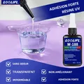 Kit résine UV 50g avec lampe pour bijoux et réparations – 6