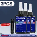 Kit résine UV 50g avec lampe pour bijoux et réparations – Couleur W 188-3pcs