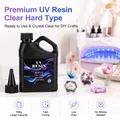 Kit résine UV dure 500g transparente, durcissement rapide pour bijoux – 2