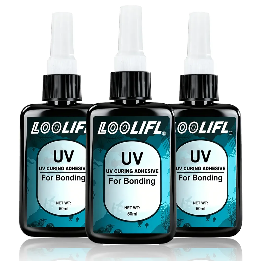 Kit résine UV dure 50ml transparente, prémélangée pour bijoux