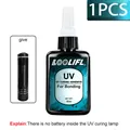 Kit résine UV dure 50ml transparente, prémélangée pour bijoux – Couleur UV-V-50ml-1pc