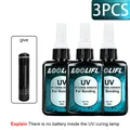 Kit résine UV dure 50ml transparente, prémélangée pour bijoux – Couleur UV-V-50ml-3pcs