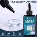 Kit résine UV dure transparente 100 à 250 g avec lampe – 3