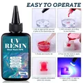 Kit résine UV dure transparente 100 à 250 g avec lampe – 4