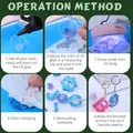Kit résine UV dure transparente séchage rapide pour bijoux – 5