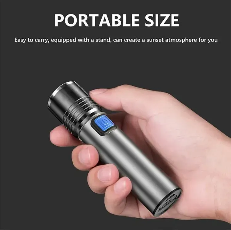 Lampe torche UV rechargeable USB 395nm pour résine