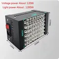 Lampe UV LED 1600W 365-405nm pour résine et PCB – Couleur de l'abat-jour 1200W