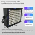 Lampe UV LED portable 800W 365-405nm pour résine et adhésifs – Couleur de l'abat-jour 1600W