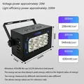 Lampe UV LED portable 800W 365-405nm pour résine et adhésifs – Couleur de l'abat-jour 200W