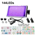 Lampe UV LED résine lot de 50 à 144 – Couleur de l'abat-jour 144 leds