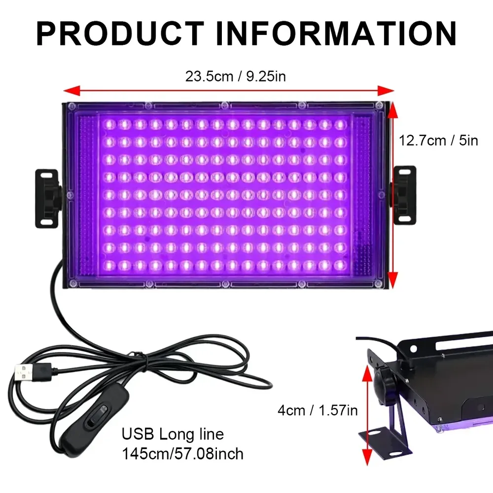 Lampe UV LED résine lot de 50 à 144