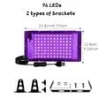 Lampe UV LED résine lot de 96 à 144 – Couleur de l'abat-jour 2 Supports 96LEDs