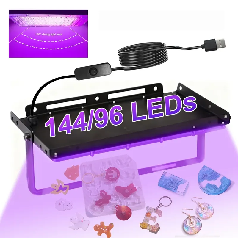 Lampe UV LED résine lot de 96 à 144