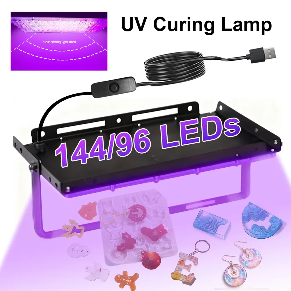 Lampe UV LED résine lot de 96 à 144