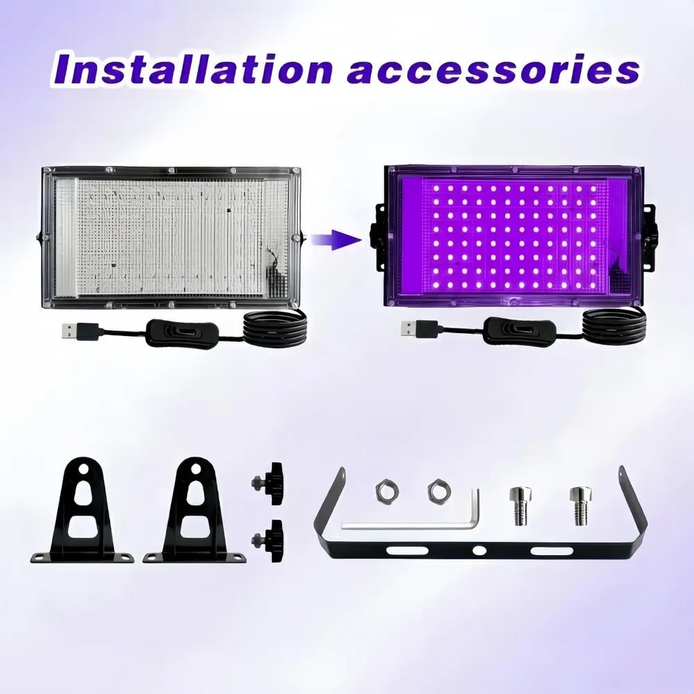 Lampe UV LED résine lot de 96 à 144